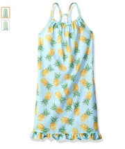 The Children's Place Girls' Sleeveless Night Gown Pineapple, Size XS