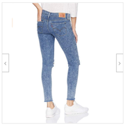 Levis Womens 710 Super Skinny Jeans, Size 6M /W28xL30/New Retro Acid