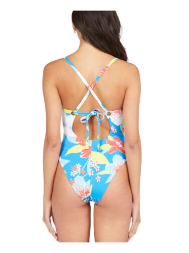 Roxy Juniors She Just Shines Floral One-Piece Swimsuit