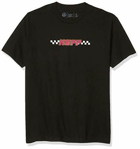 NEFF Mens Logo Snowmobile Retro T-Shirt