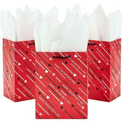 Hallmark Medium Gift Bags With Tissue Paper 3 Bags