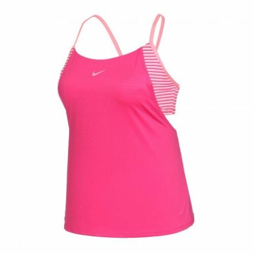 Nike Micro-Stripe Layered Tankini Top