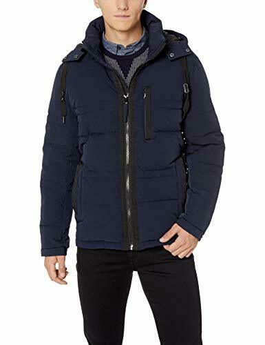 Marc New York Huxley Removable-Hood Down Jacket, Size XL