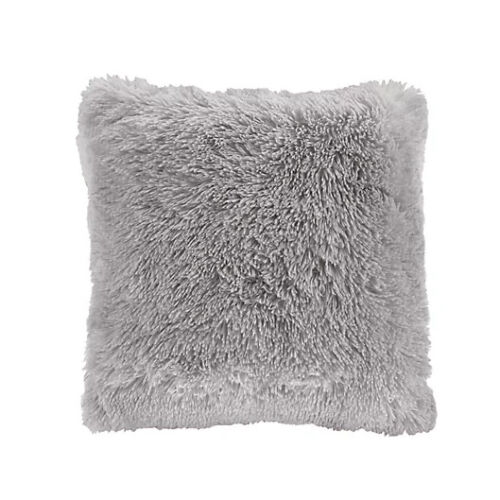 Whim by Martha Stewart Collection Faux-Fur 18 Square Decorative Pillow