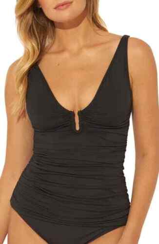 Bleu Rod Beattie All About U Shirred Tankini Top