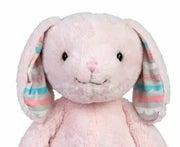 FAO Schwarz 20In Pink Plush Stuffed Bunny Rabbit Large with adoption papers