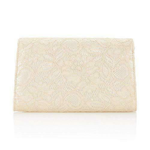 Adrianna Papell Seta Lace Small Envelope Clutch