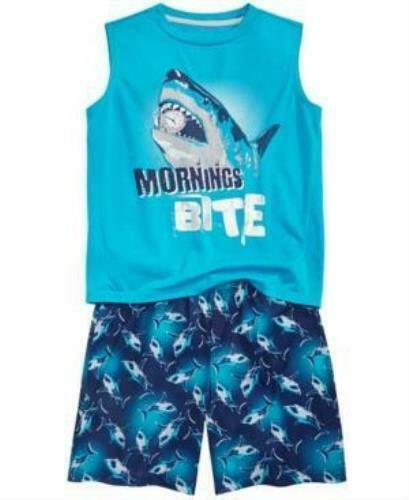 Max & Olivia Boys 2-Pc. T-Shirt & Shorts Set