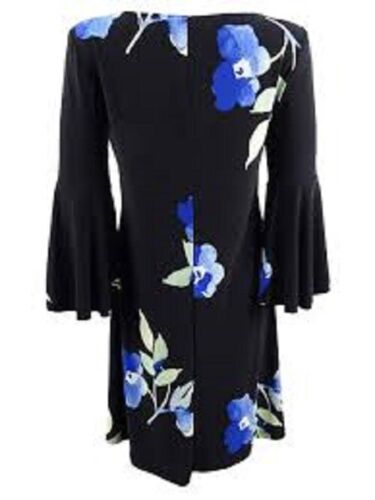 Lauren Ralph Lauren Womens Tycenda Floral Print Casual Dress