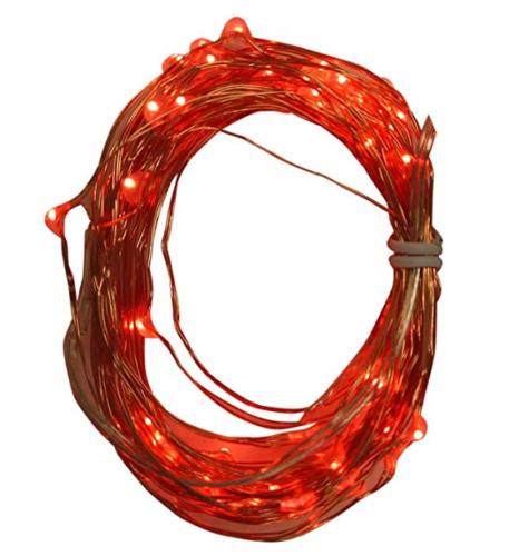 Product Works Tiny Lites Battery Operated Copper Wire String Lights 20-Feet