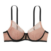 Victoria's Secret Luxe Lingerie /Fishnet Lace Push Up Bra, 34DD