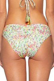 Becca WomensCall of the Wild Reversible Hipster Bikini Bottoms, Size Large