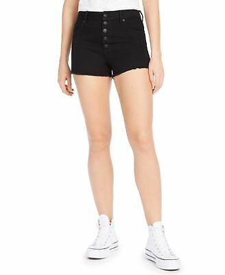 Rewash Juniors High-Rise Button-Front Shorts, Size 15