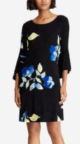 Lauren Ralph Lauren Womens Tycenda Floral Print Casual Dress