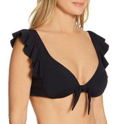 Bleu Rod Beattie Rufflicious Underwire Bikini Top, Size 12