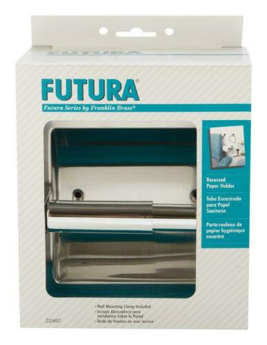 Franklin Brass Futura Polished Chrome Silver Toilet Paper Holder