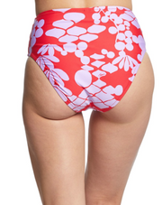 Trina Turk Bali Blossoms High-Waist Pant Bottom Womens Swimwear,Size10