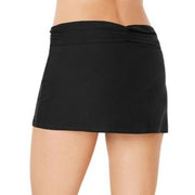 DKNY BLACK Solid Swim Skirt, US 2X-Large
