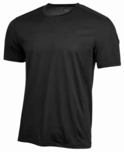 ID Ideology Mens Core Crew Neck Mesh-Back T-Shirt