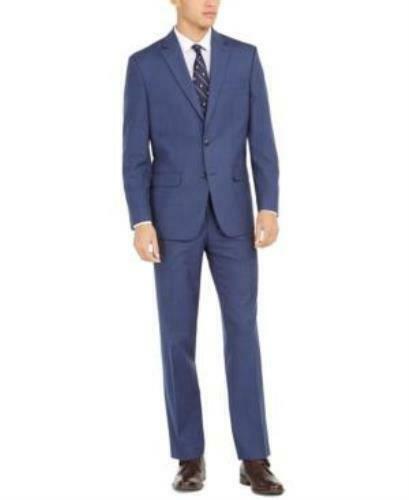 Club Room Mens Classic-Fit Stretch Suits Set