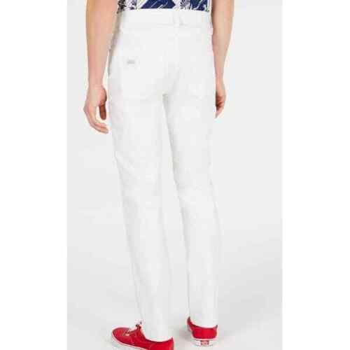 American Rag Mens Slim-Fit Snider White Jeans, Size 38W32L