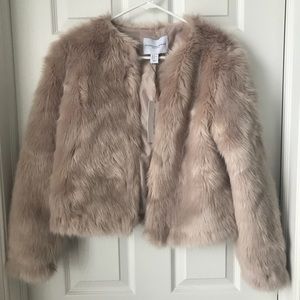 Carolina Belle Faux Fur Coat, Size Small