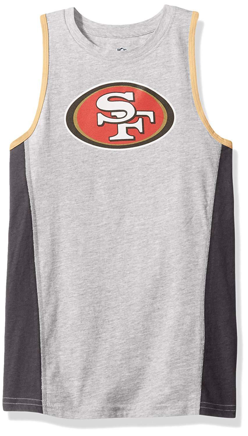 NFL San Francisco 49ers Youth 8-20 Fan Gear Tank Top, Large 14-16