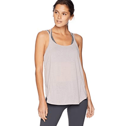 Calvin Klein Racerback Split Hem Performance Athletic Tank Top