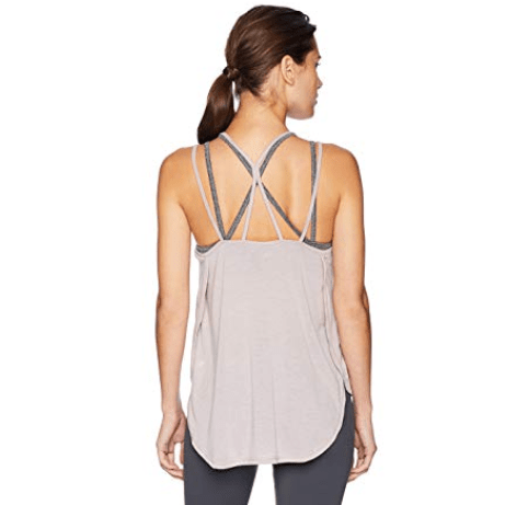 Calvin Klein Racerback Split Hem Performance Athletic Tank Top