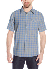 Mountain Khakis Men's Shoreline Short Sleeve Shirt, Maritime Size Small