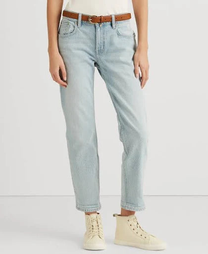 Ralph Lauren Womens Relaxed Taper Jeans