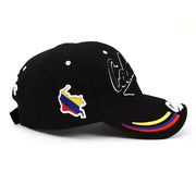 Colombia Black 3D Embroidered Baseball Cap, Hat