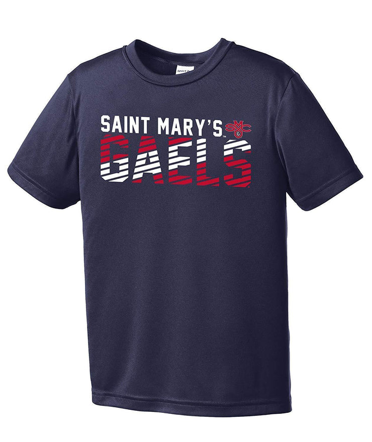 NCAA St. Marys Rattlers Youth Boys Diagonal Short sleeve T-Shirt, Various Sizes