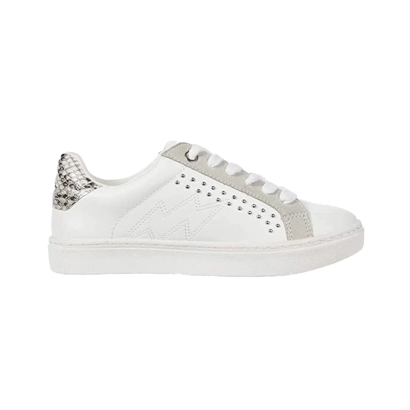 Steve Madden Big Girls JBianca White Fashion Sneaker, Size 1