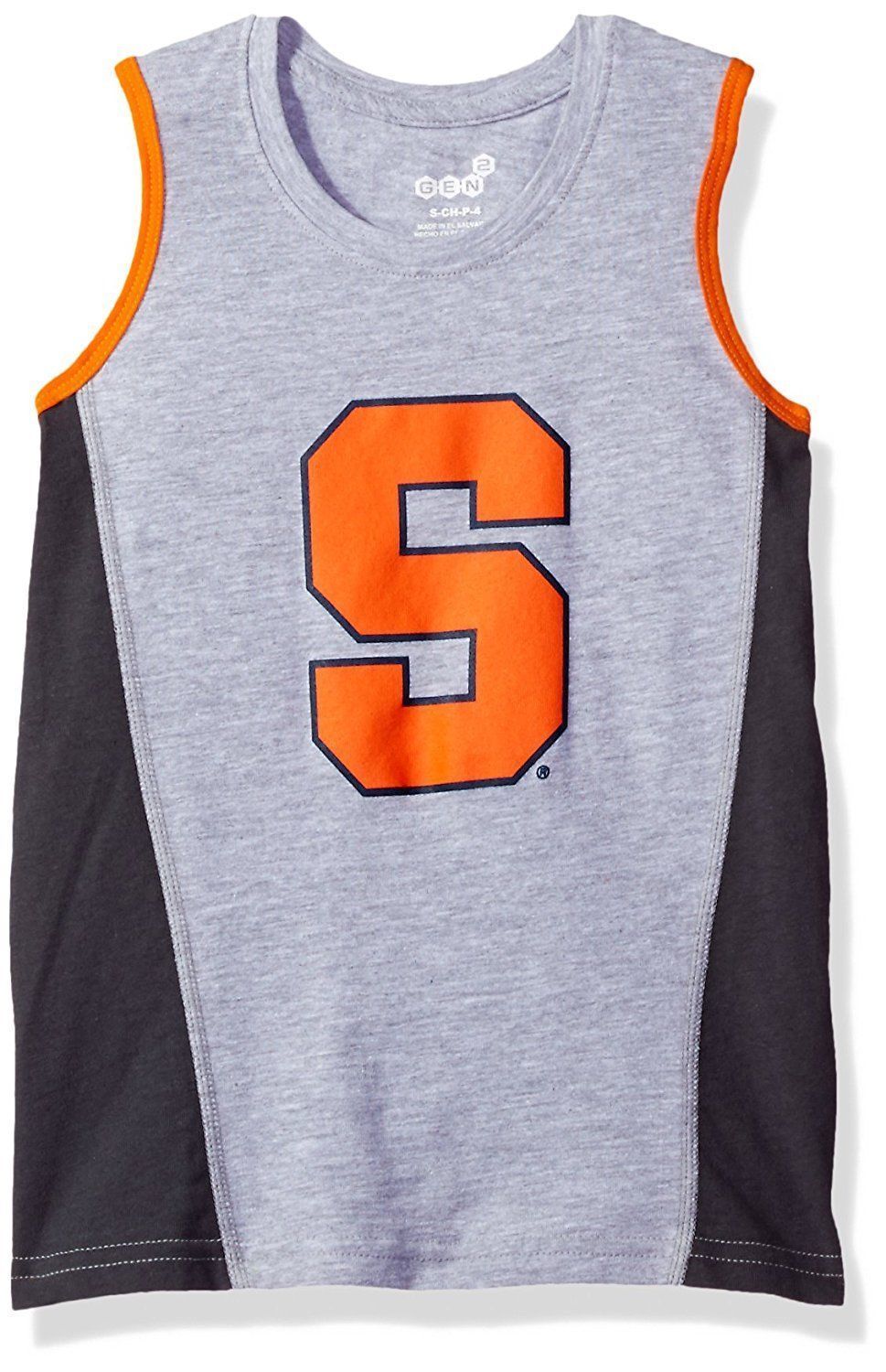 NCAA Syracuse Orange Boys Tank Shirt, Small- 4