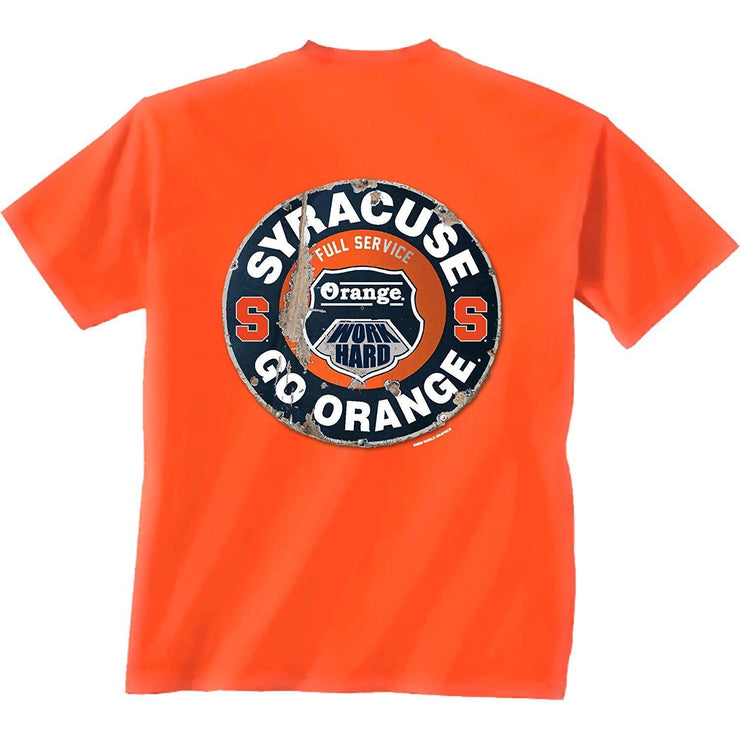 NCAA Mens Syracuse Orange Mechanic Tee, Size Large