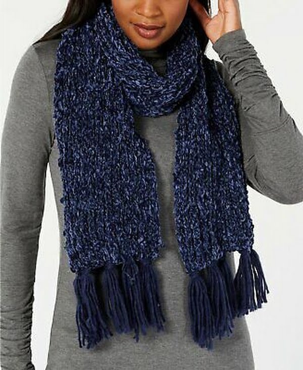 INC International Concepts Chenille Shine Scarf