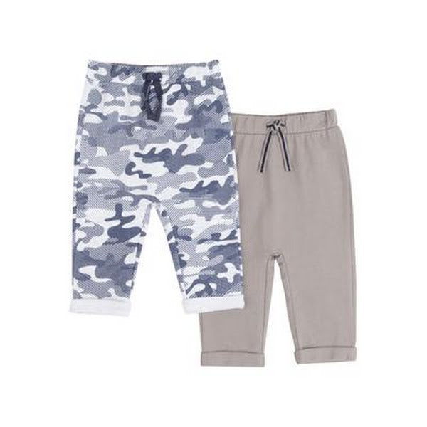 Koala Baby Boys 2 Piece Pant Set – Nightshadow, Size Newborn