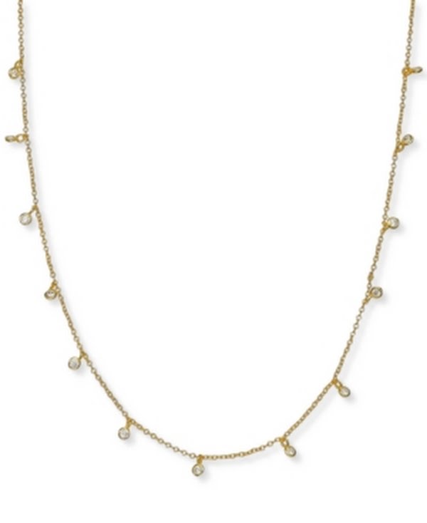 Giani Bernini Cubic Zirconia Necklace in 18k Gold-Plated Sterling Silver