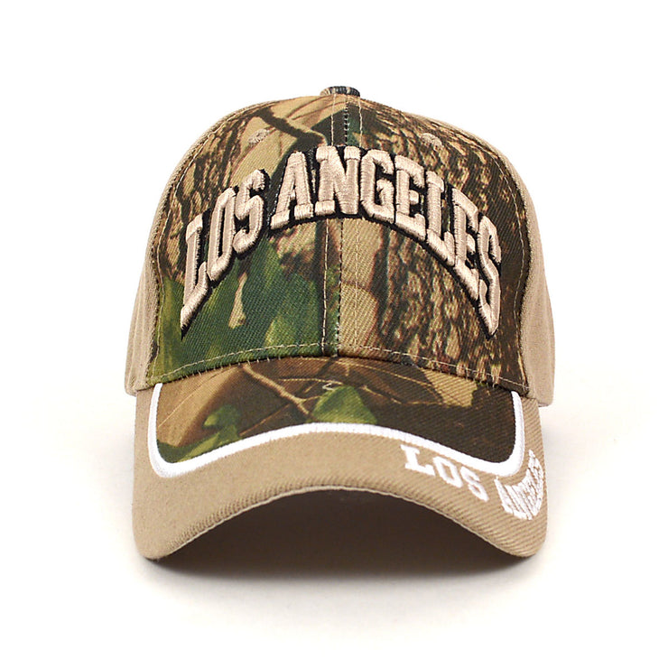 Los Angeles Camo 3D Embroidered Baseball Cap, Hat