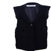 Tahari ASL Womens Long Blazer Vest, Size 24W