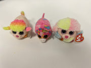 TY Puffies Poodle,  Poodle Dog and Star Unicorn Lot