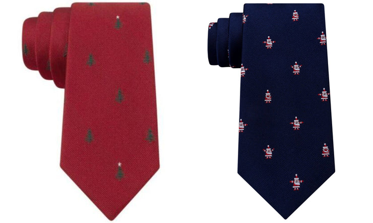 Tommy Hilfiger Mens Christmas Necktie