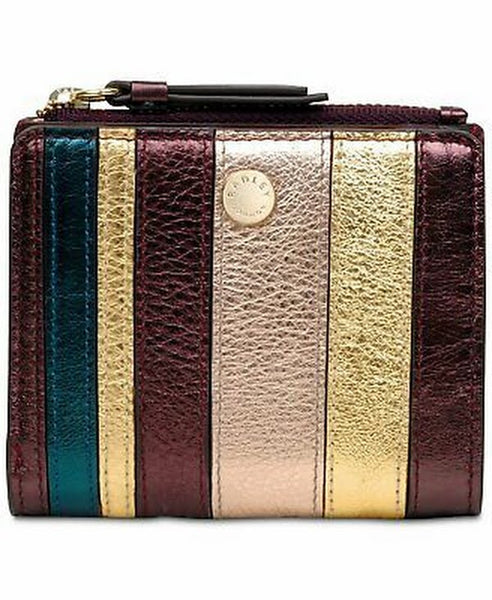 Radley London Womens Clifton Leather Metallic Bifold Wallet