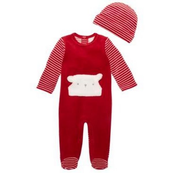 First Impressions Baby Boys Girls 2-Pc. Hat and Footed Coverall Set