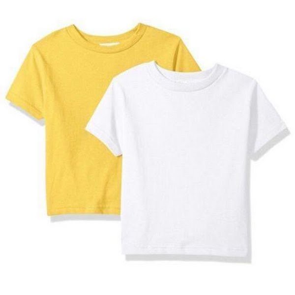 Clementine Everyday Toddler Short Sleeve Crew T-Shirts 2-Pack