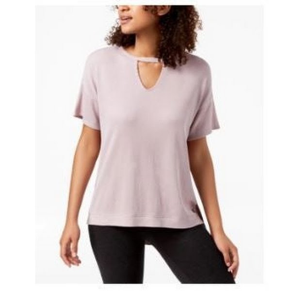 Calvin Klein Performance Keyhole Top