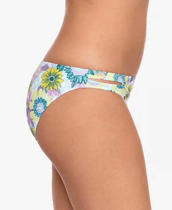 Salt + Cove Printed Cut-Out Hipster Bikini Swim Bottoms