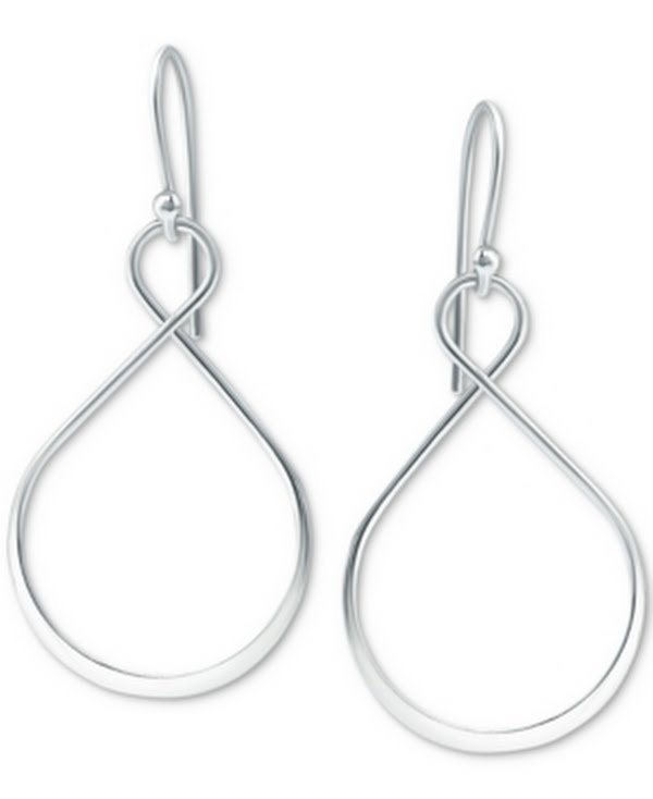 Giani Bernini Looped Drop Earrings in Sterling Silver