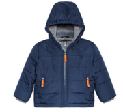 S Rothschild and Co Baby Boys Hooded Colorblocked Jacket